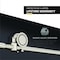 Anzzi Leon 60 in. x 76 in. Tinted Sliding Shower Door in Brushed Nickel SD-AZ8077-02BNT - alternate 2
